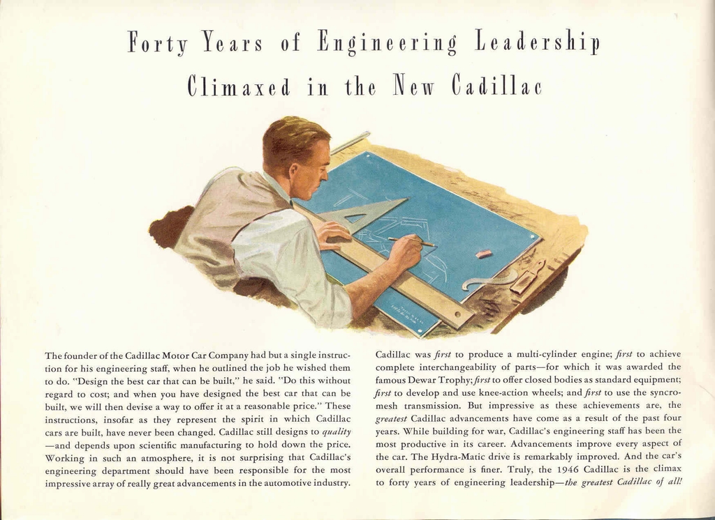 1946 Cadillac Revision Brochure Page 4